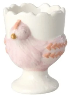 Online RICE Æggebæger Høne H7 cm, Pink