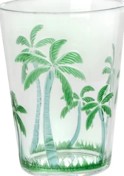 Hot RICE Glas 40 cl, Green Palms