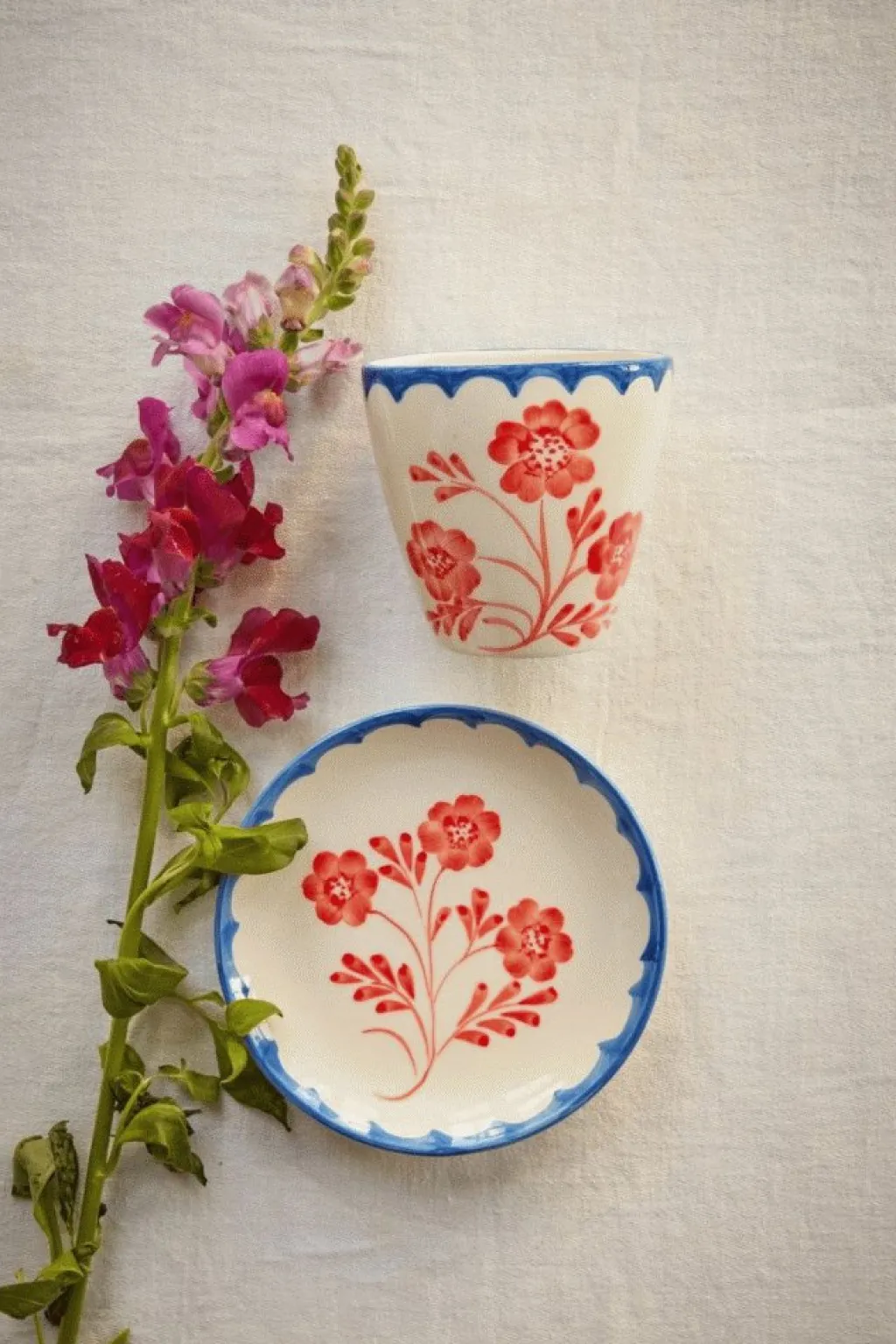 RICE Krus > Hand-Painted Kop 30 cl,
