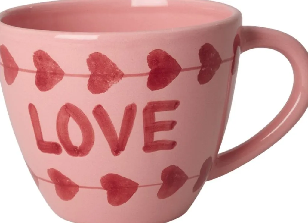 RICE Krus > Hand-Painted Kop ,