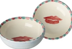 Discount RICE Hand-Painted Skål Ø8 cm, Lips