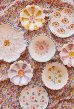 RICE Desserttallerkener > Hand-Painted Tallerken 15 cm,