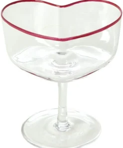 Online Heart Champagneskål 20 cl, Rød Champagneglas|Champagneglas