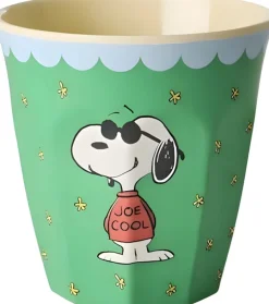 RICE KIDS Kop 25 cl, Snoopy/Grøn