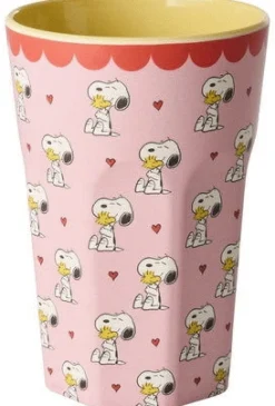 RICE KIDS Kop , Snoopy/Pink