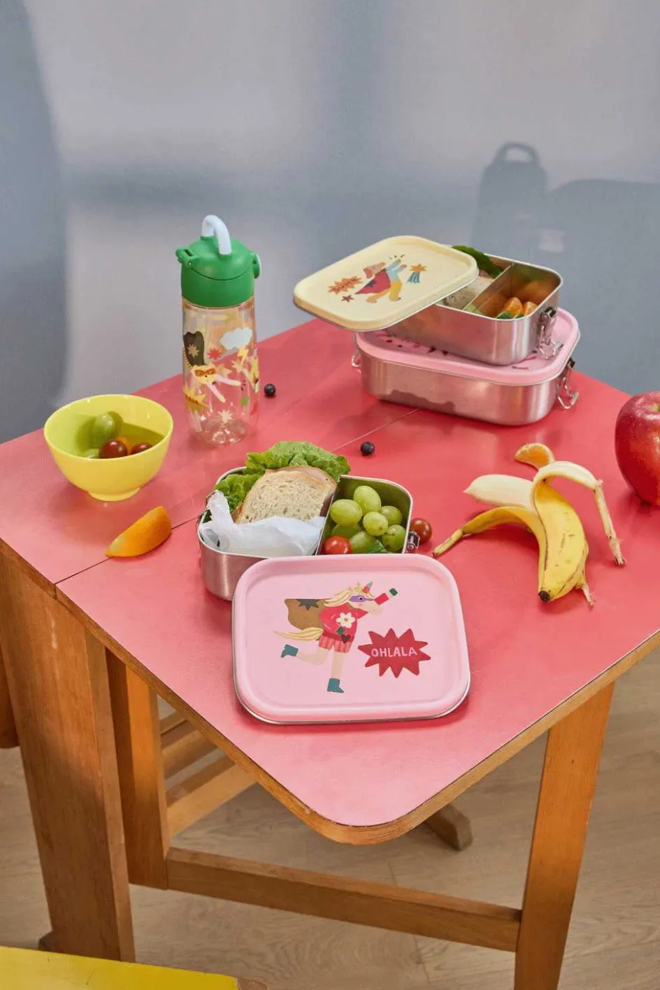 Outlet RICE KIDS Madkasse , Hero/Pink