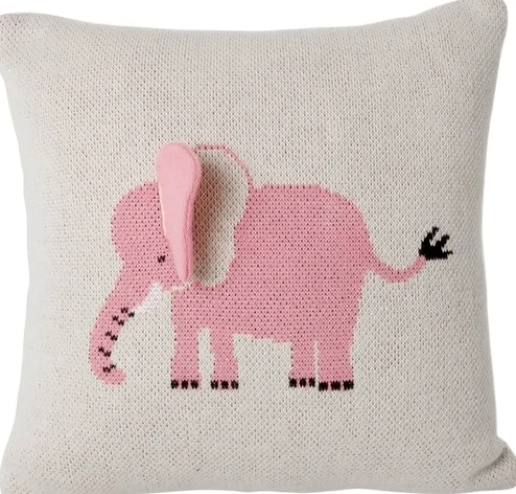 RICE KIDS Puder Og Betræk > Pude 30x30 cm, Pink