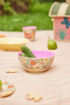 Online RICE KIDS Skål Ø15 cm, Flower Power