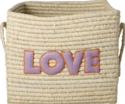 Outlet RICE Kurv H25 cm, Love