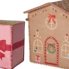 Outlet RICE Raffia Kurv 2 stk, Gingerbread