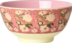 Clearance RICE Skål , Allison Flower