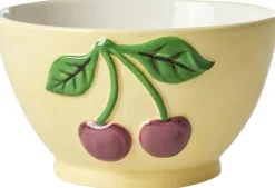 Outlet RICE Skål , Creme