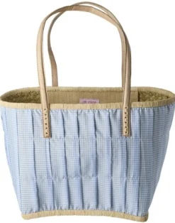 Hot RICE Taske , Blue Vichy