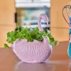 RICE Stue|Urtepotter Og Krukker > Urtepotte H23 cm, Pink