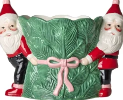 Discount Urtepotte Julemand H18 cm, Grøn Urtepotter Og Krukker