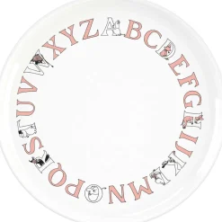 Outlet RIG-TIG Mumi ABC Tallerken 20 cm, Mumi Salmon
