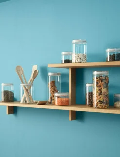 Best STORE-IT Opbevaringsglas , Lys Grå Opbevaring Til Køkkenet|Opbevaringskrukker Og -Glas