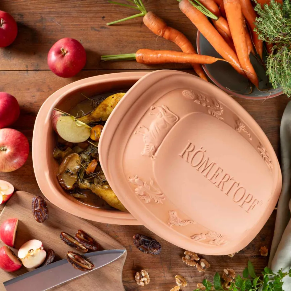 New Römertopf Rustico Stegeso , Terracotta