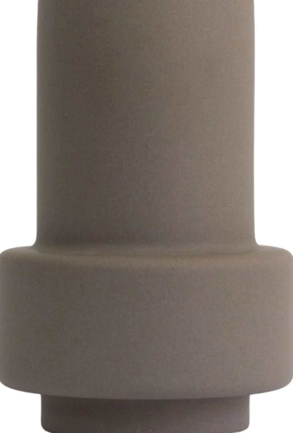 Best Hurricane Ceramic Vase H, Dark Stone Stue|Vaser