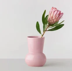 Best Ro Collection Oval Vase no. 66, Rose pink
