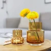 Online Hurricane Reflections Lysestage no. 53 H15 cm, Amber Fyrfadsstager