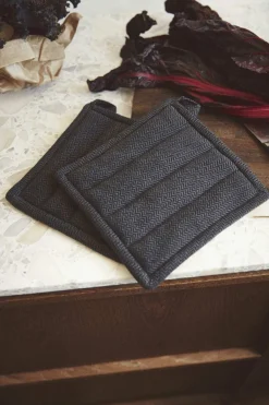 Sale Garn Grydelapper 2 stk. 22x22 cm, Køkkentekstiler