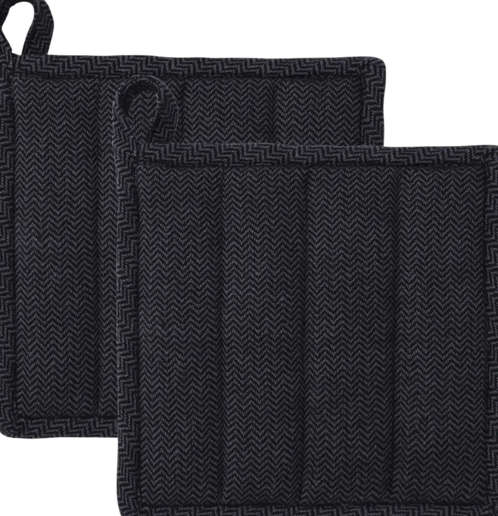 Sale Garn Grydelapper 2 stk. 22x22 cm, Køkkentekstiler