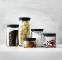 Online Grand Cru Opbevaringsglas H, Sort Opbevaring Til Køkkenet|Opbevaringskrukker Og -Glas