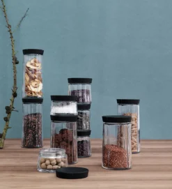 Discount Rosendahl Grand Cru Opbevaringsglas H, Sort