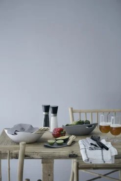 Rosendahl Salt Og Peber|Salt Og Peber > Grand Cru Salt- og Pebersæt 2 stk. H20,5 cm, Sort/Stål