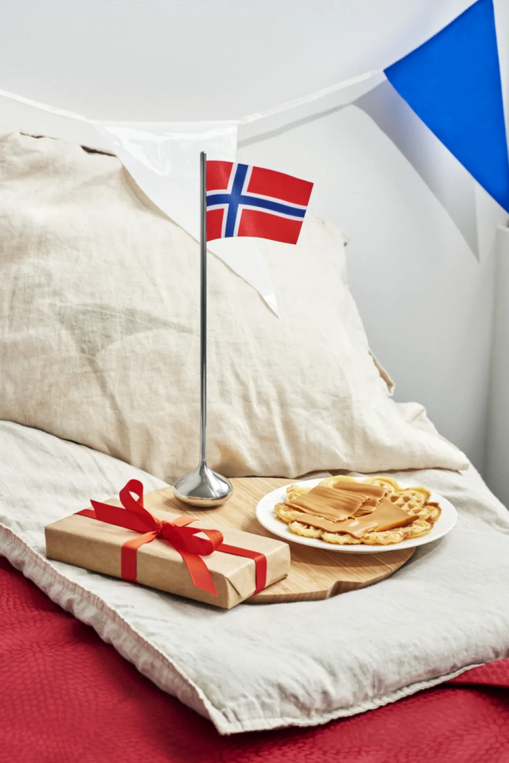 Rosendahl Bordflag > Norsk Bordflag H35 cm, Stål