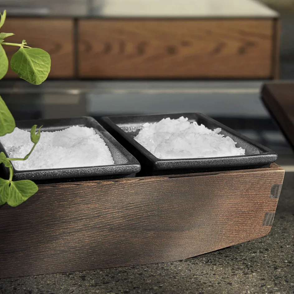 New Rosendahl RÅ Saltkar H6,5 cm, Sort