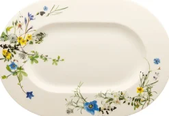 Best Rosenthal Brillance Serveringsfad 41x28,2 cm, Fleurs des Alpes