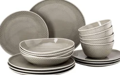 Clearance Rosenthal Junto Bordservicesæt 16 Dele, Pearl Grey