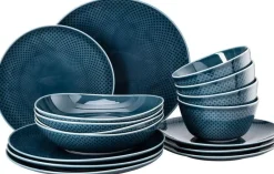 New Rosenthal Junto Bordservicesæt 16 Dele, Ocean Blue