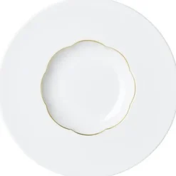 Sale Rosenthal Sonetto Oro Dyb Tallerken 22,2 cm, Hvid/Guld