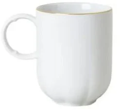 Rosenthal Krus > Sonetto Oro Krus m. Hank 39 cl, Hvid/Guld