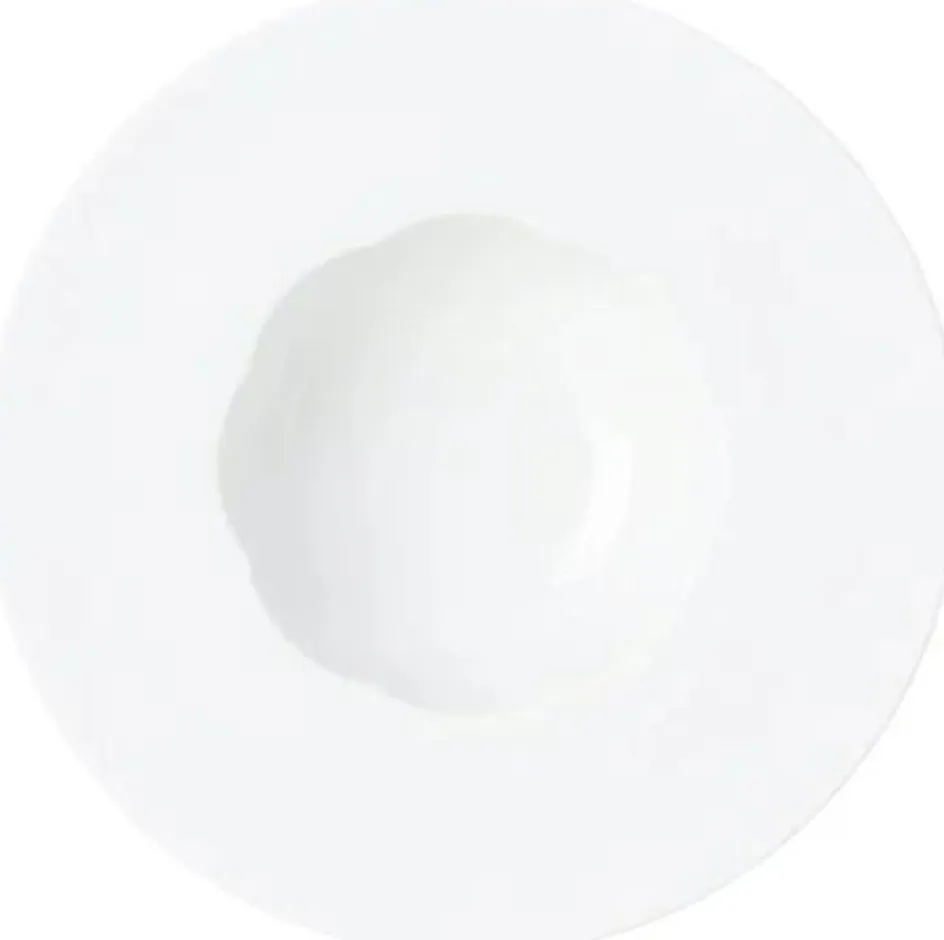 Hot Rosenthal Sonetto Seta Dyb Tallerken 28,1 cm, Mat Hvid