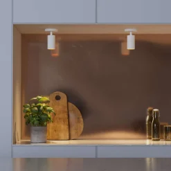 SACKit Lamper Til Kontoret|Lamper Til Soveværelset > EXPO Loftlampe Ø6 cm, Hvid