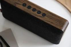 Hot SACKit Move Wood Højttaler 31x16 cm, Mørk Eg