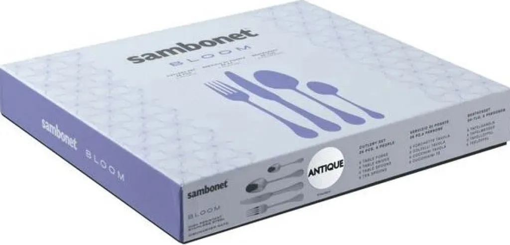 Sambonet Bestiksæt > Bloom Bestiksæt ,