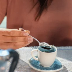 Sambonet Bloom Espressoske 6 stk, Rustfrit Stål