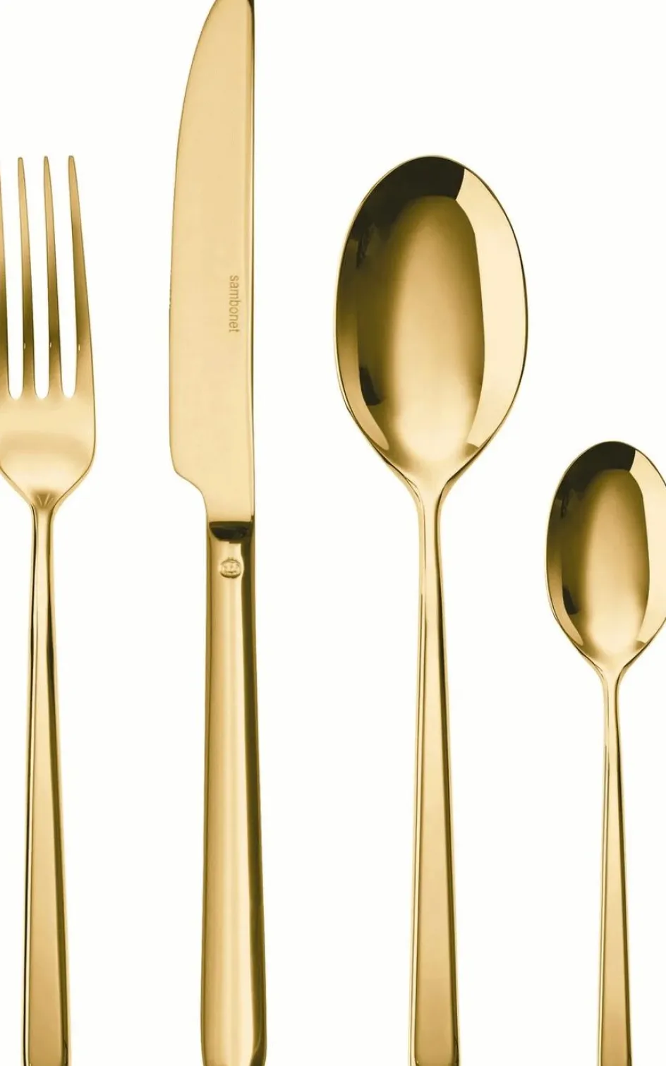 Best Sambonet Linear Bestiksæt , Guld