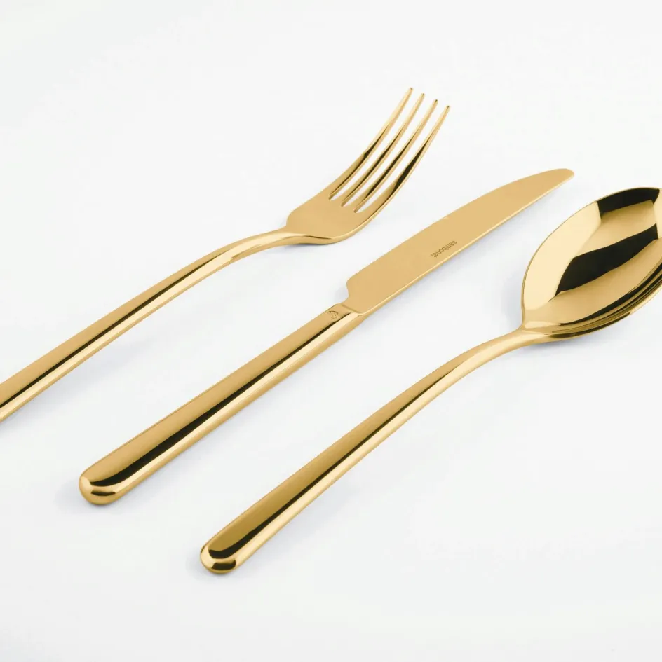 Best Sambonet Linear Bestiksæt , Guld