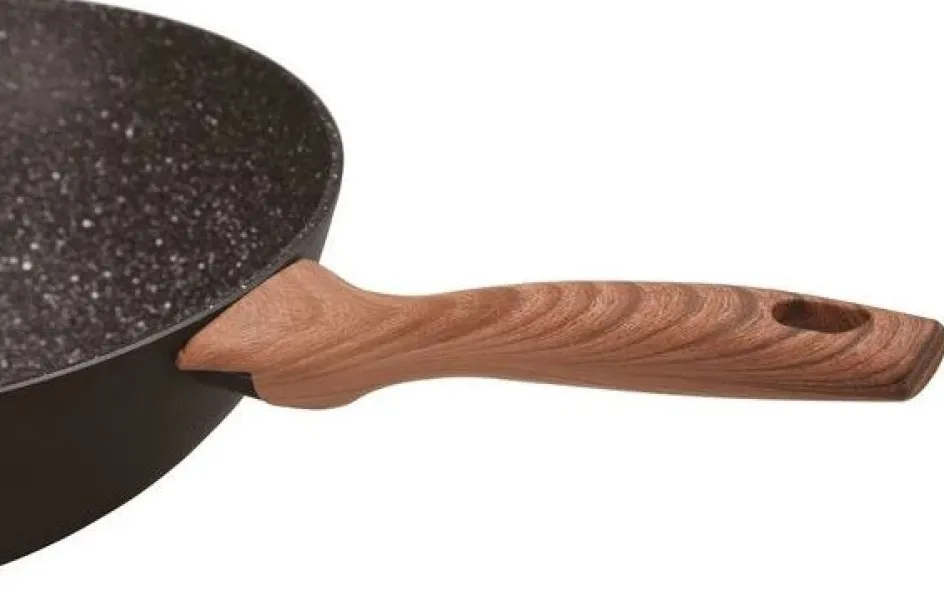 New Sambonet Rock 'N' Rose Wok m. Låg 32 cm, Sort