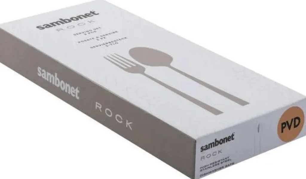 Sambonet Serveringsbestik > Rock Serveringsbestik 2 Dele,