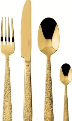 Outlet Sambonet Siena Bestiksæt , Guld