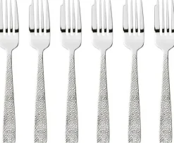 Clearance Sambonet Siena Kagegaffel 6 stk, Rustfrit Stål