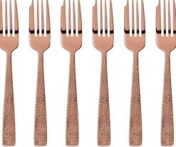 Discount Sambonet Siena Kagegaffel 6 stk, Kobber