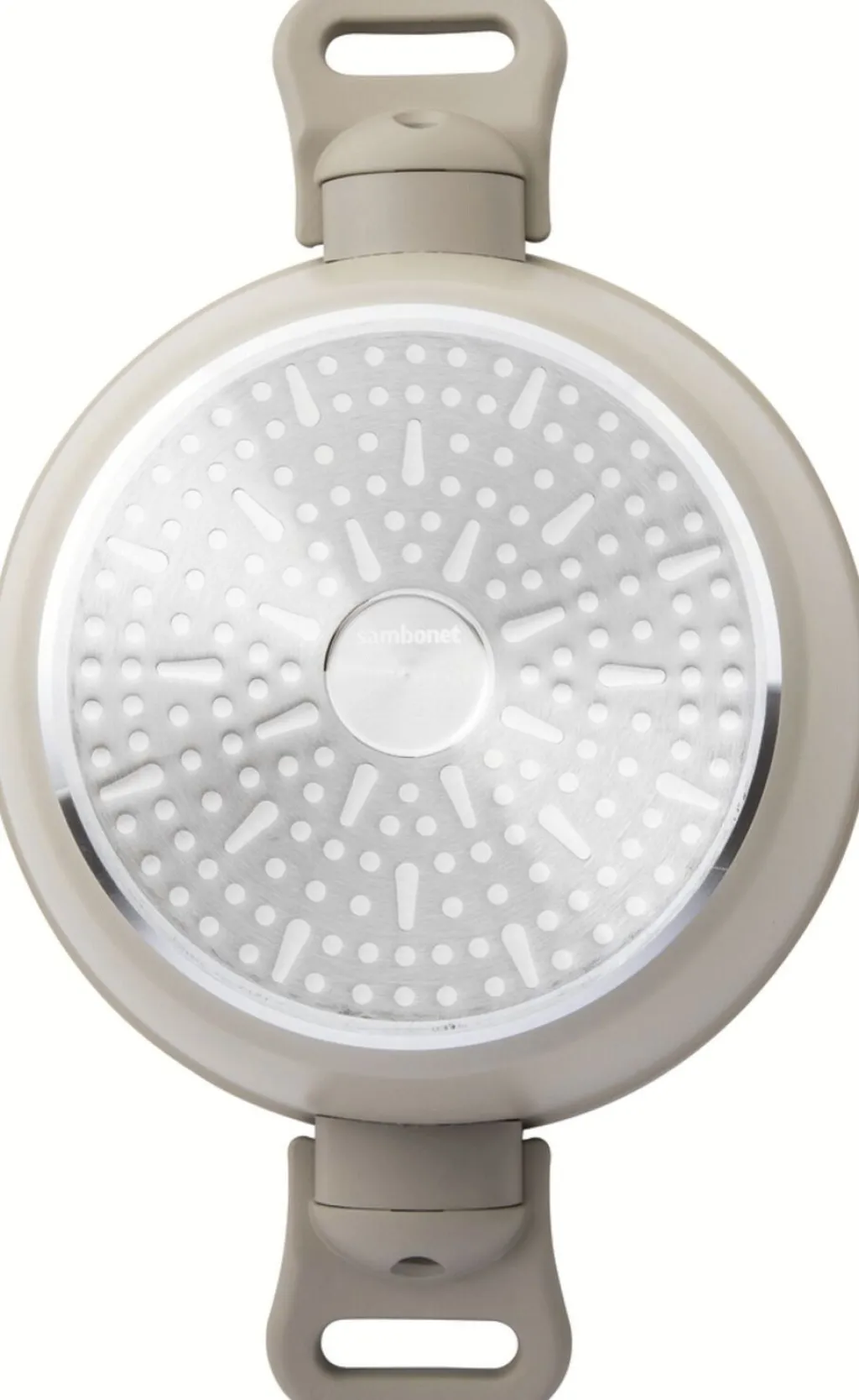 Outlet Silver Force Gryde m. Låg Ø24 cm/4,2 L, Beige/Grå Gryder Og Kasseroller